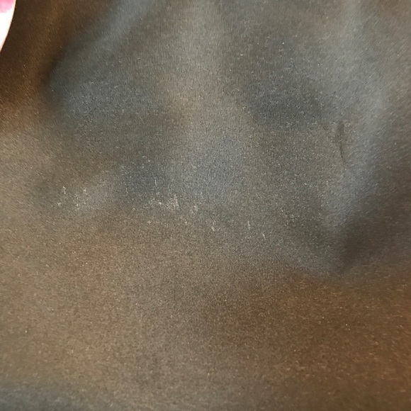 Black Canvas & Snake Embossed Vinyl Tote Bag - Picture 4 of 7